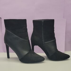 H by Halston Black Heeled Boots